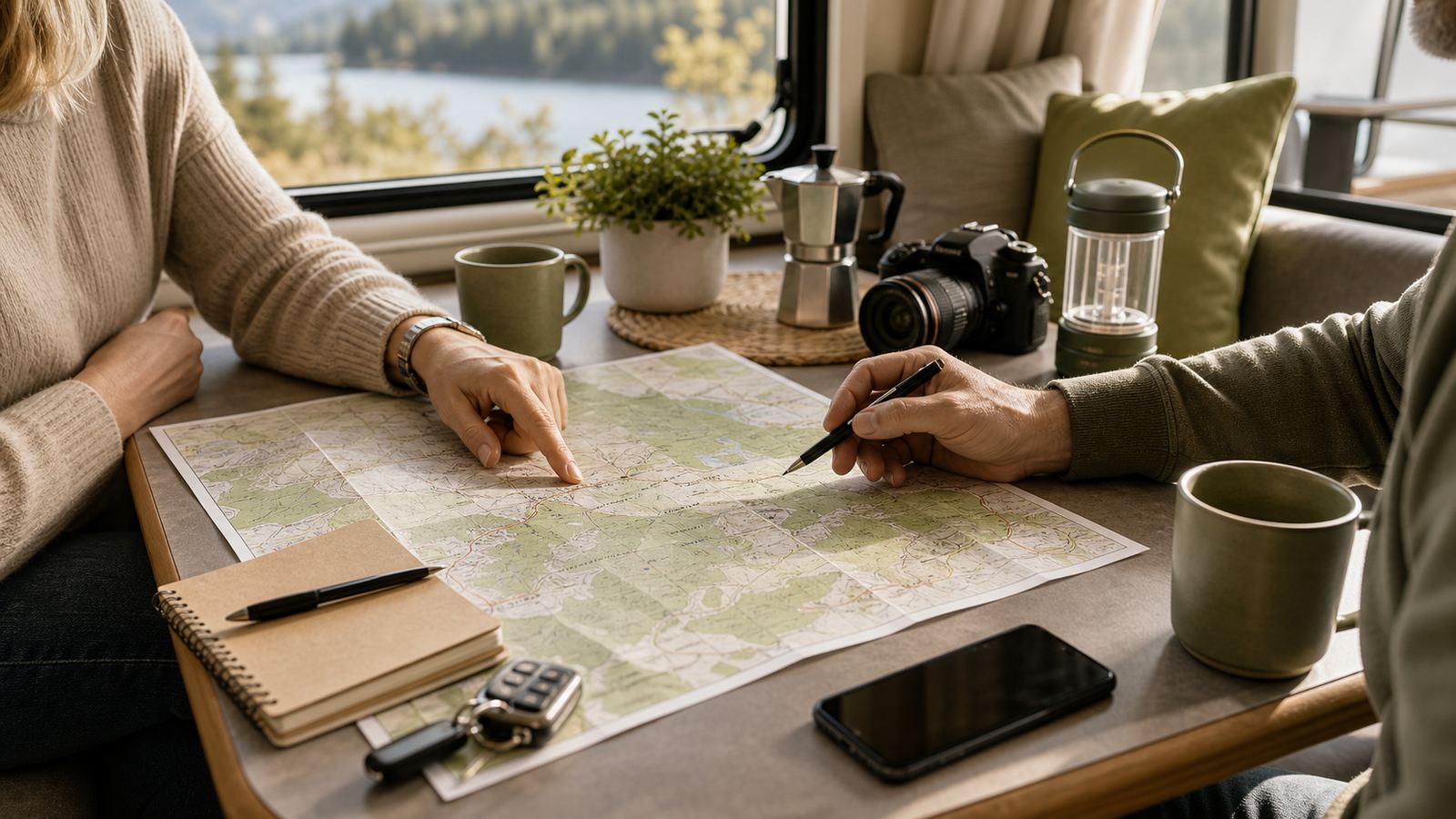 Tourenplanung: die nächste Reise entsteht (Symbolbild)